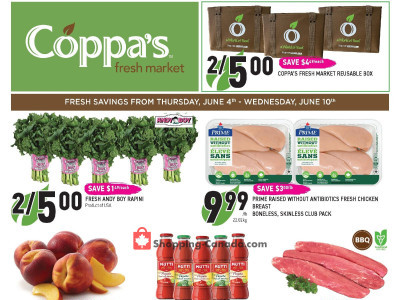 Coppa's Fresh Market Flyer