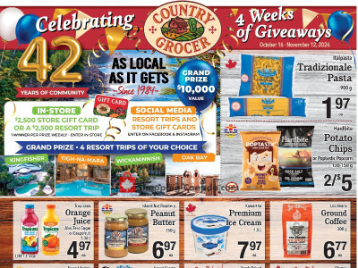 Country Grocer Flyer