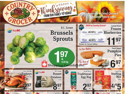 Country Grocer Flyer