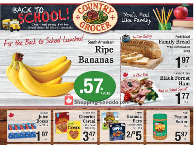 Country Grocer Flyer