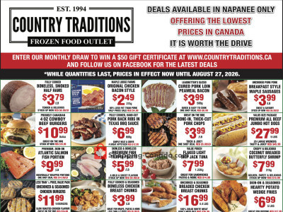 Country Traditions Flyer