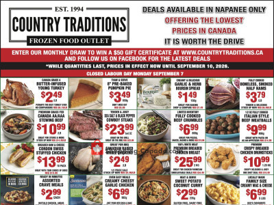 Country Traditions Flyer Thumbnail valid from Friday September 4, 2026 to Thursday September 10, 2026