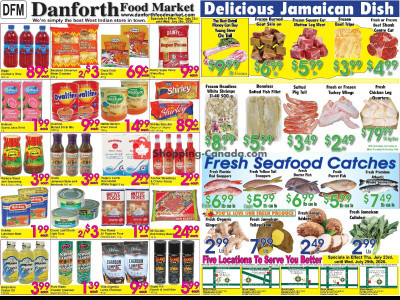 Danforth Food Market Flyer Thumbnail valid from Tuesday July 21, 2026 to Thursday July 23, 2026