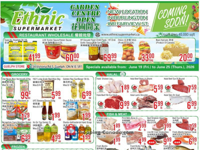 Ethnic Supermarket Flyer