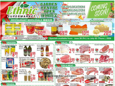 Ethnic Supermarket Outdated Flyer Thumbnail