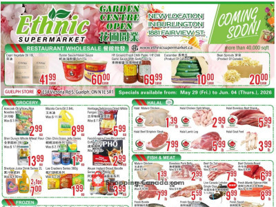 Ethnic Supermarket Flyer Thumbnail valid from Friday May 29, 2026 to Thursday June 4, 2026