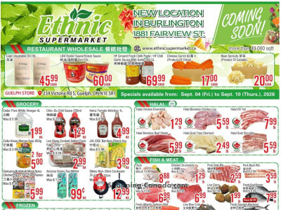 Ethnic Supermarket Outdated Flyer Thumbnail - Friday September 4, 2026 - Thursday September 10, 2026
