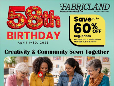 Thumbnail - Fabricland flyer Flyer