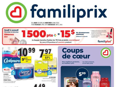 Familiprix weekly Flyer