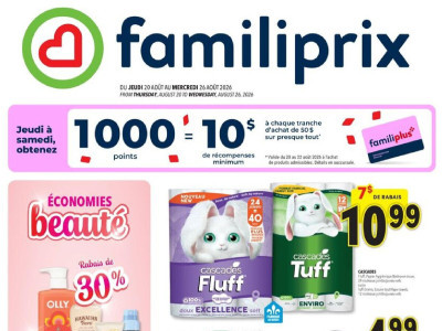 Familiprix weekly Flyer