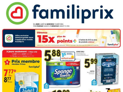 Familiprix Flyer Thumbnail