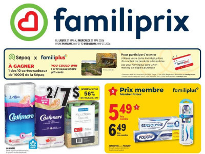 Familiprix weekly Flyer