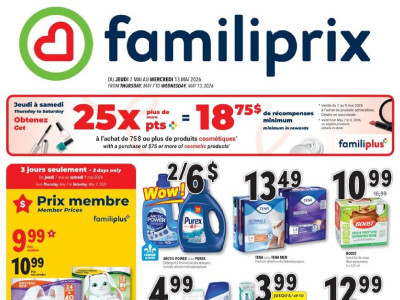 Familiprix Flyer Thumbnail