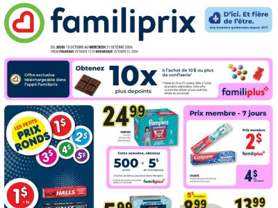 Familiprix weekly Flyer
