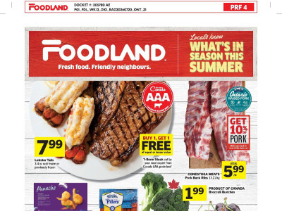 Foodland Flyer Thumbnail valid from Thursday July 23, 2026 to Wednesday July 29, 2026