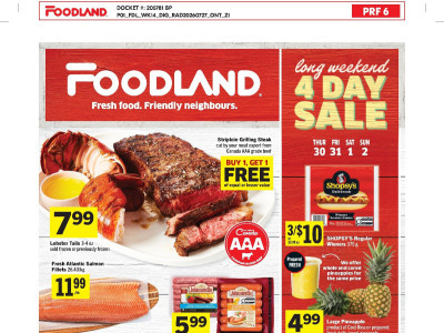 Thumbnail - Foodland Zone 3 Flyer