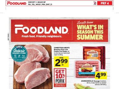 Foodland Zone 3 Flyer