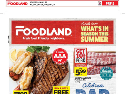 Foodland Zone 3 Flyer