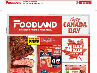 Foodland Zone 3 Flyer