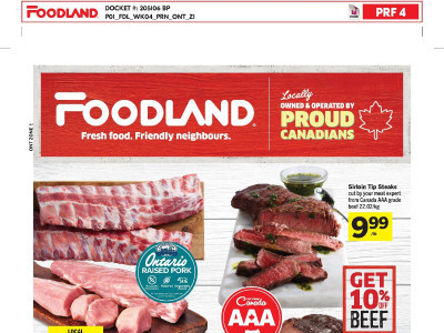 Foodland Zone 3 Flyer