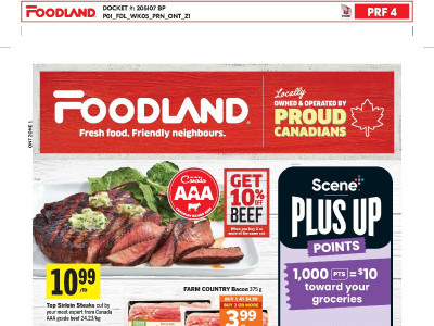 Foodland Zone 3 Flyer