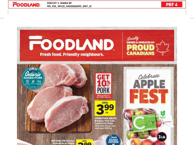 Foodland Zone 3 Flyer