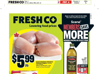 Thumbnail - FreshCo flyer Flyer