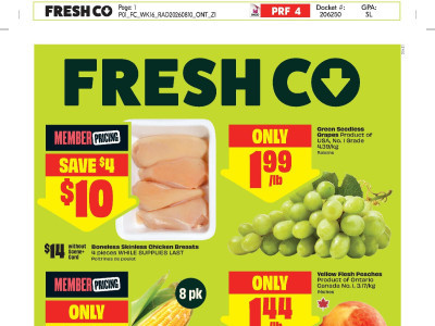 FreshCo Flyer Thumbnail