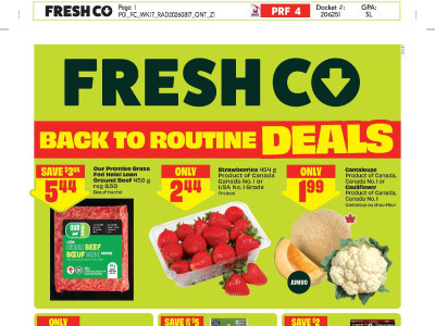Thumbnail - FreshCo flyer Flyer