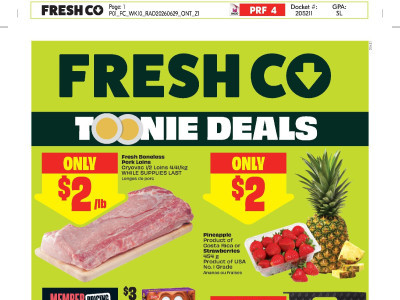 FreshCo Flyer Thumbnail