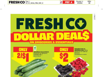 Thumbnail - FreshCo flyer Flyer