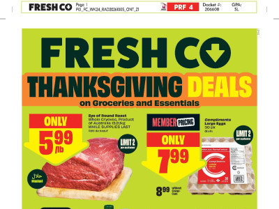 Thumbnail - FreshCo flyer Flyer