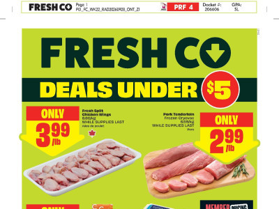 Thumbnail - FreshCo flyer Flyer