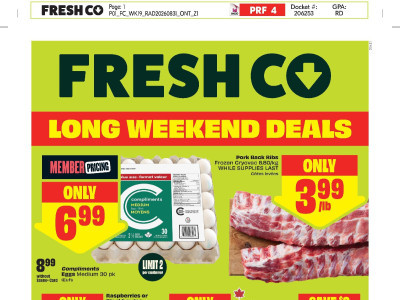 Thumbnail - FreshCo flyer Flyer