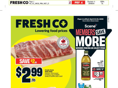 FreshCo freshcowest Flyer