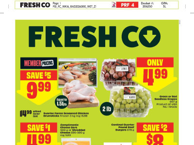 FreshCo freshcowest Flyer