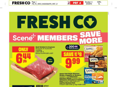 Thumbnail - FreshCo freshcowest Flyer