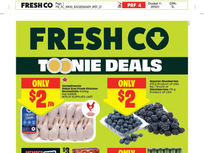 FreshCo freshcowest Flyer