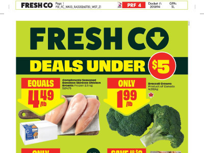 FreshCo freshcowest Flyer