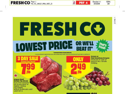 FreshCo Flyer Thumbnail