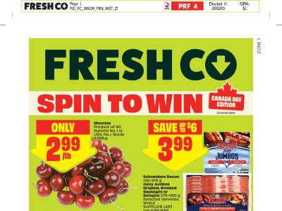 Thumbnail - FreshCo freshcowest Flyer