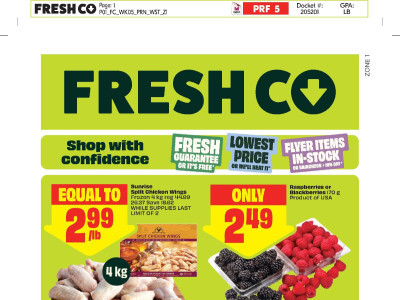 FreshCo freshcowest Flyer