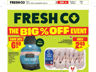 Thumbnail - FreshCo freshcowest Flyer