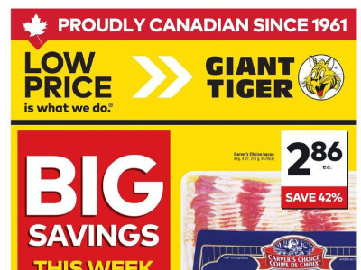 Giant Tiger weeklyflyer Flyer