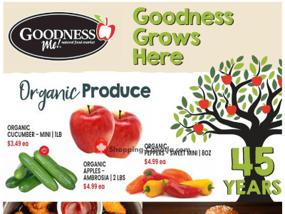 Goodness Me weeklyflyer Flyer