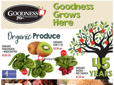 Goodness Me weeklyflyer Flyer