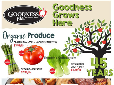 Thumbnail - Goodness Me weeklyflyer Flyer