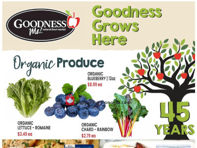 Goodness Me weeklyflyer Flyer