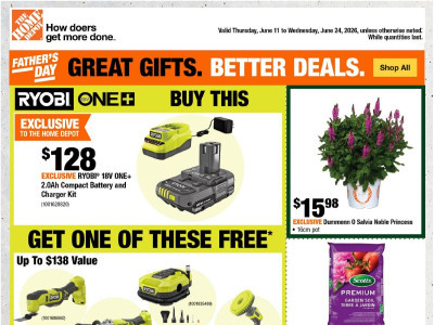 Home Depot Flyer Thumbnail