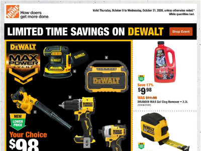 Home Depot Flyer Thumbnail
